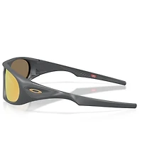 Oakley Men's OO9528 Neoforma 60mm Polarized Oval Sunglasses