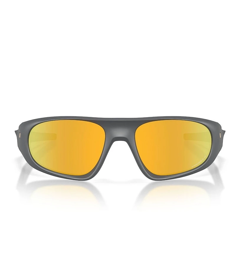 Oakley Men's OO9528 Neoforma 60mm Polarized Oval Sunglasses