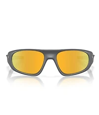 Oakley Men's OO9528 Neoforma 60mm Polarized Oval Sunglasses