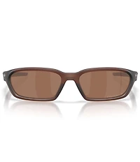 Oakley Men's OO9530 Terraforma 58mm Rectangle Polarized Sunglasses