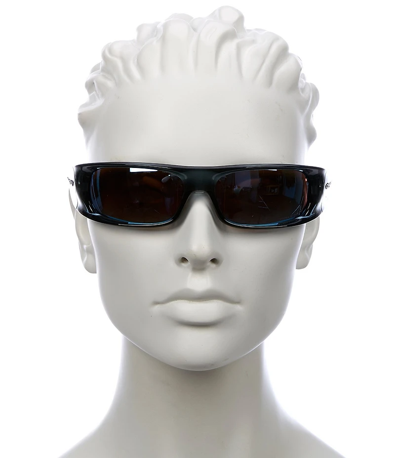 Oakley Unisex OO9522 62mm Polarized Wrap Sunglasses