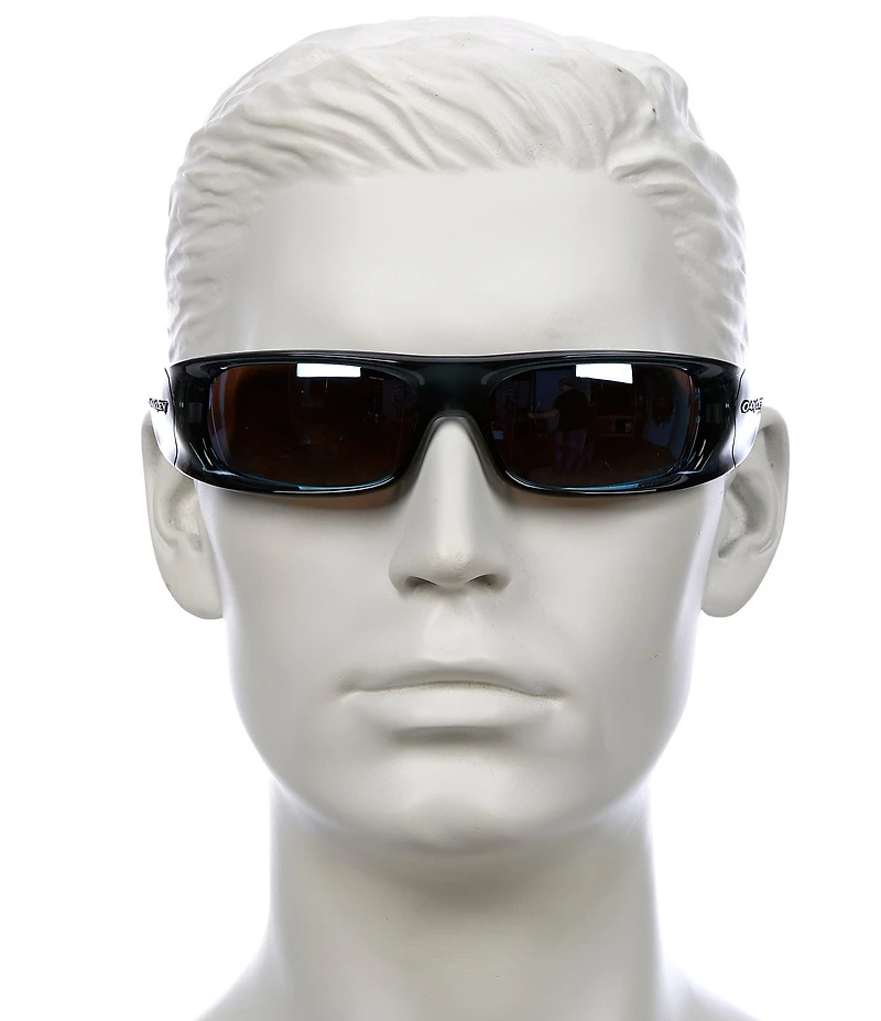 Oakley Unisex OO9522 62mm Polarized Wrap Sunglasses