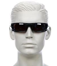 Oakley Unisex OO9522 62mm Polarized Wrap Sunglasses
