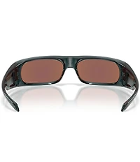 Oakley Unisex OO9522 62mm Polarized Wrap Sunglasses