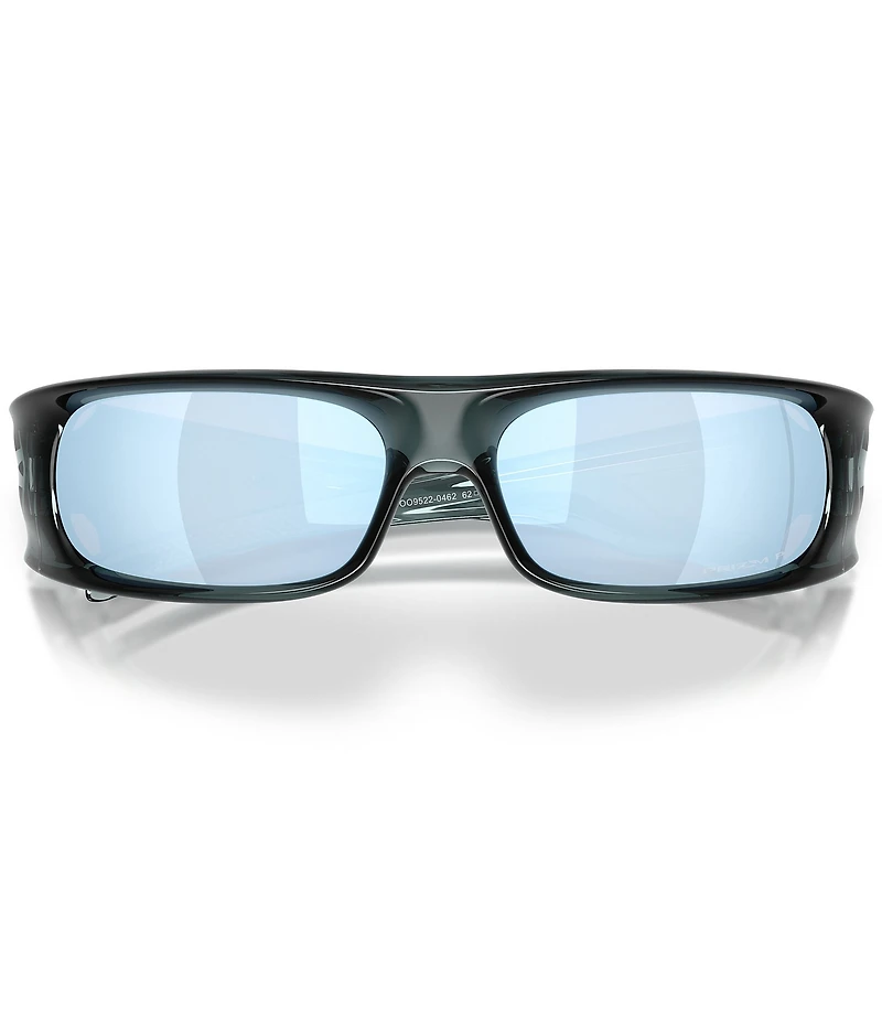 Oakley Unisex OO9522 62mm Polarized Wrap Sunglasses