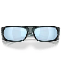 Oakley Unisex OO9522 62mm Polarized Wrap Sunglasses