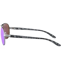 Oakley Women's OO4079 Feedback 59mm Pilot Sunglasses