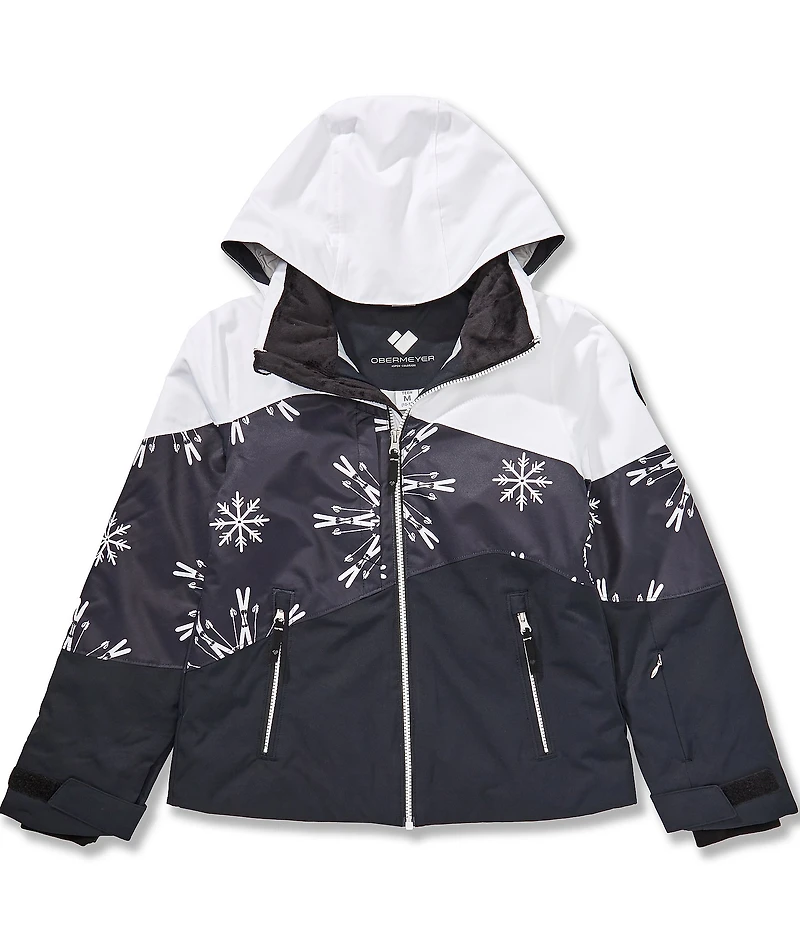 Obermeyer Big Girls Graphic Hoodie Reese Jacket