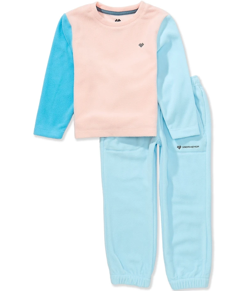 Obermeyer Big Girls Long Girls Comfy Cozy Pullover & Jogger Set
