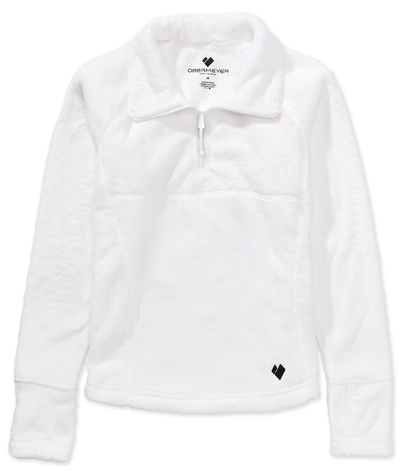Obermeyer Big Girls Long Sleeve Furry Fleece Top