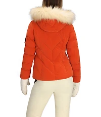Obermeyer Bombshell Luxe Stand Fleece Collar Zip Front Jacket