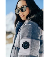 Obermeyer Calypso HydroBlock® Classic Down Plaid Puffer Ski Jacket