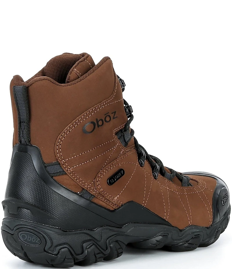 Oboz Men's Bridger 8#double; Waterproof Leather Insulated Winter Boots