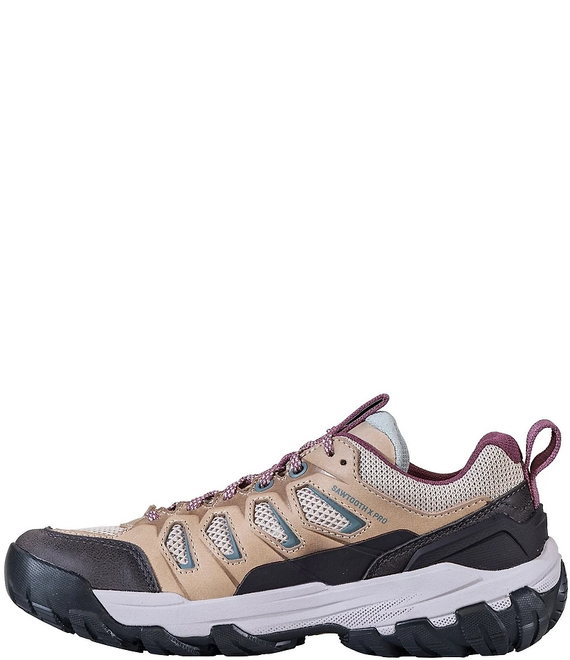 Oboz Women's Sawtooth X Pro Low Waterproof Hiking Sneakers