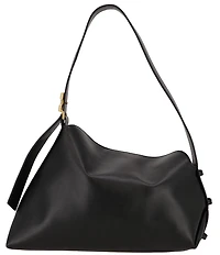 Off-White Asymmetrical Leather Shoulder Bag