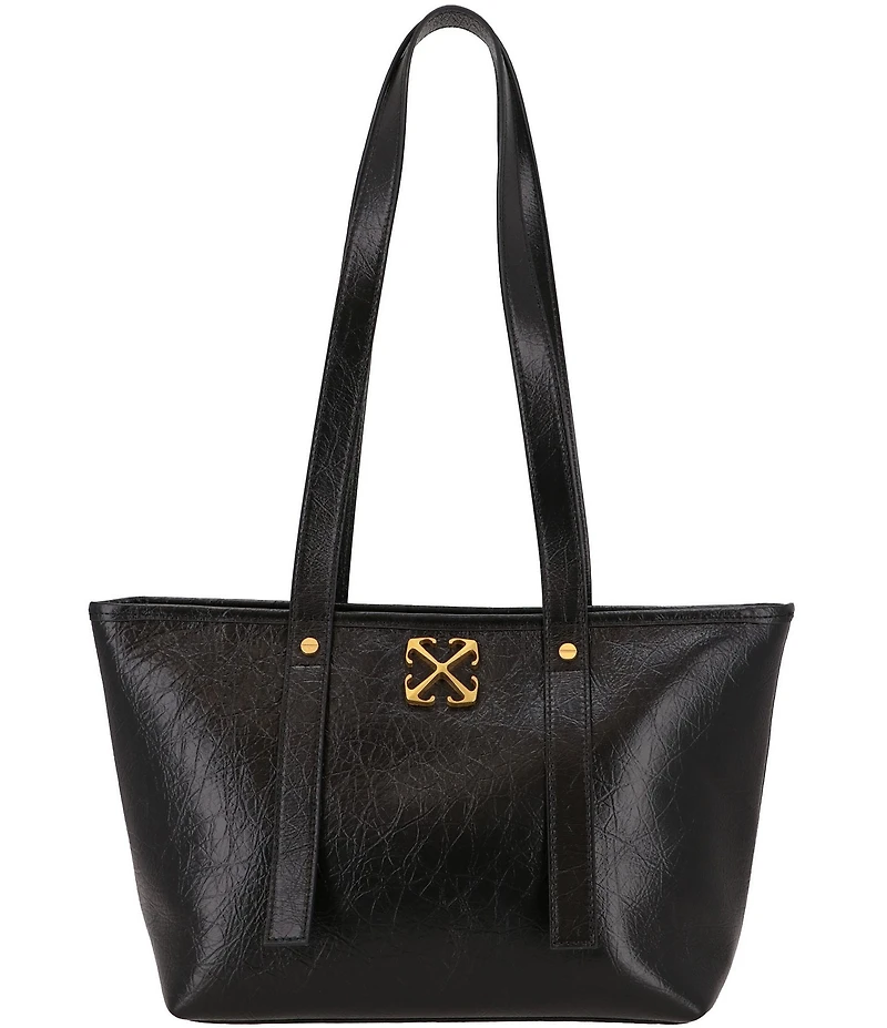 Off-White Jitney Small Zip Tote Bag