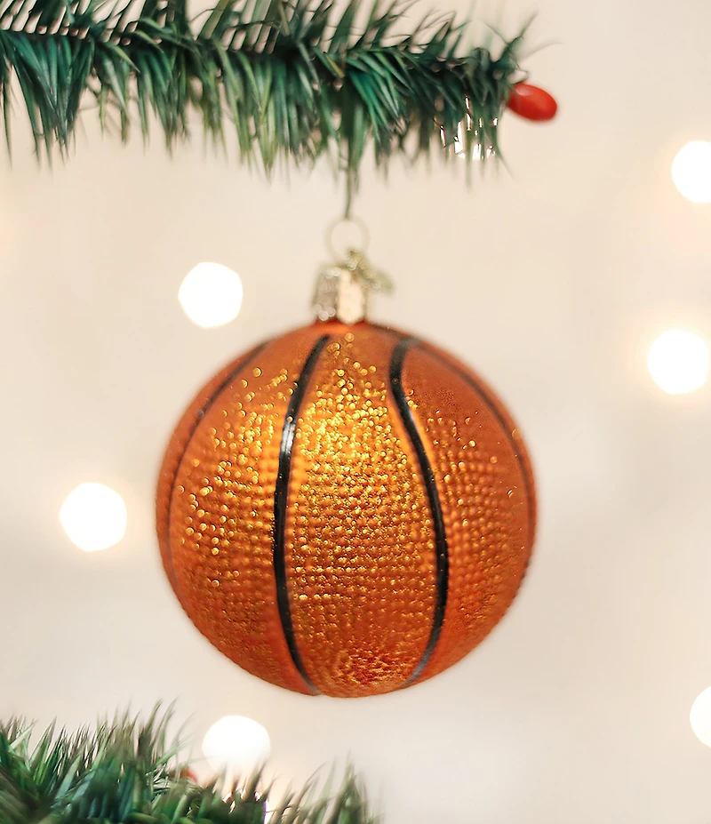 Old World Christmas Basketball Ornament