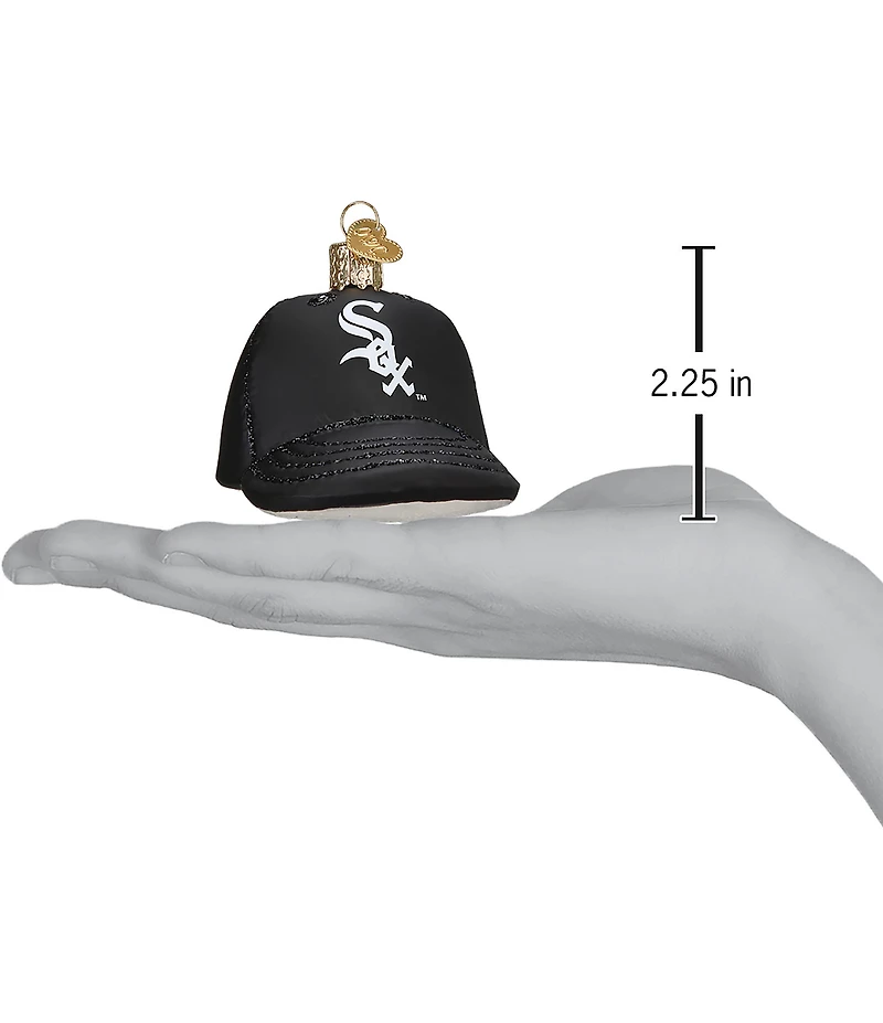Old World Christmas Chicago White Sox Baseball Cap Ornament