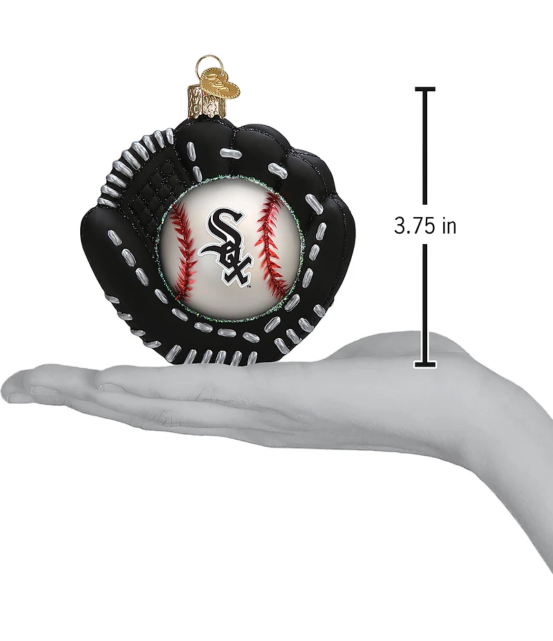 Old World Christmas Chicago White Sox Baseball Mitt Ornament