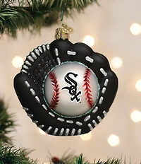 Old World Christmas Chicago White Sox Baseball Mitt Ornament