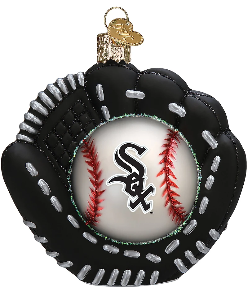Old World Christmas Chicago White Sox Baseball Mitt Ornament