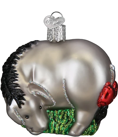 Old World Christmas Eeyore Glass Ornament
