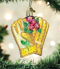 Old World Christmas Gardening Gloves Ornament