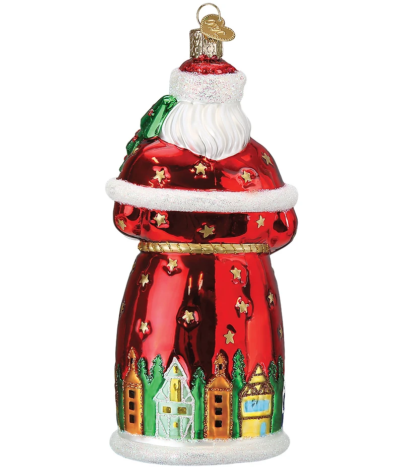 Old World Christmas German Santa Glass Ornament