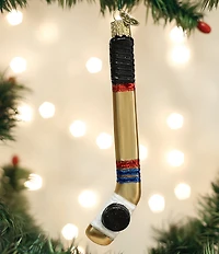 Old World Christmas Hockey Stick Ornament