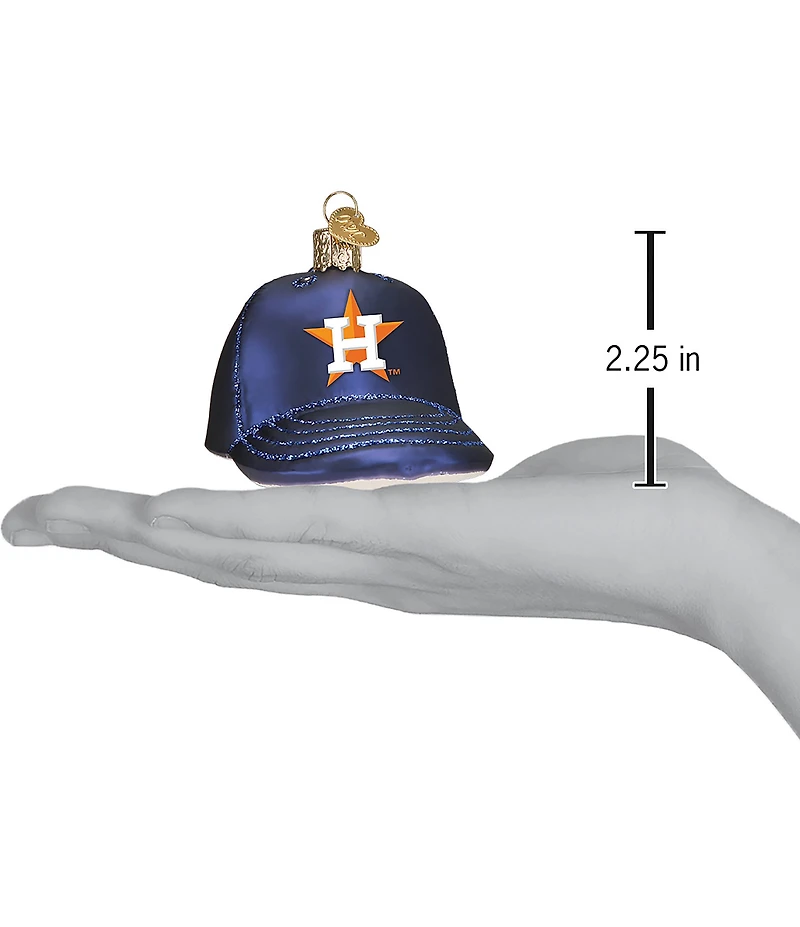 Old World Christmas Houston Astros Baseball Cap Ornament