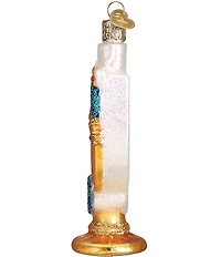 Old World Christmas Menorah Glass Ornament