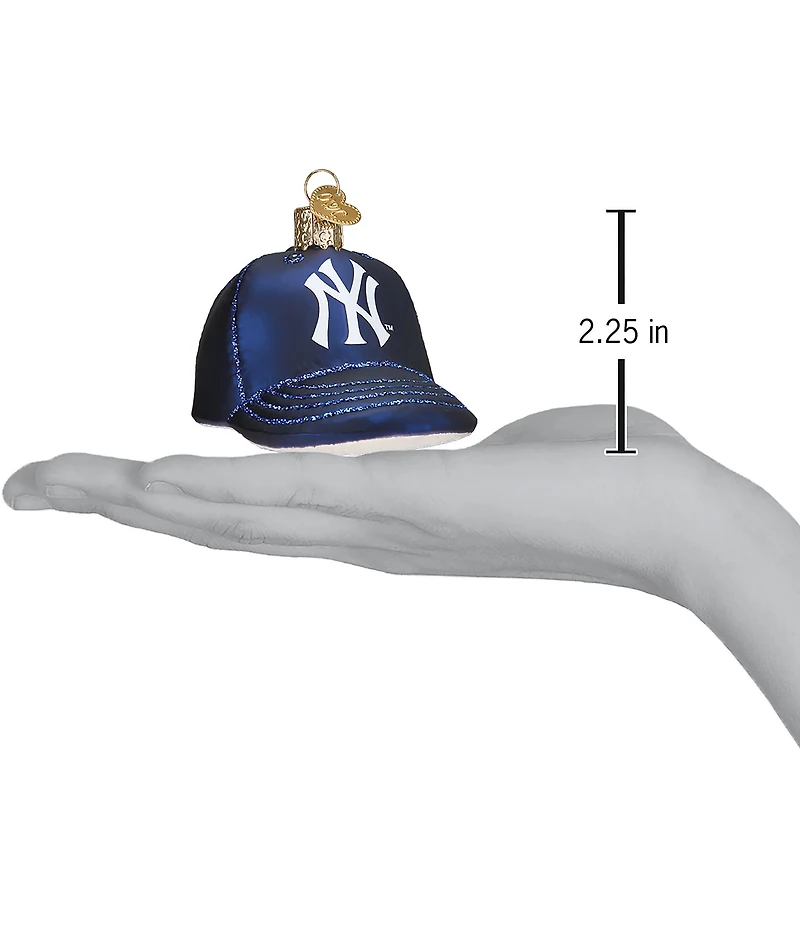 Old World Christmas New York Yankees Baseball Cap Ornament