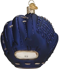Old World Christmas New York Yankees Baseball Mitt Glass Ornament
