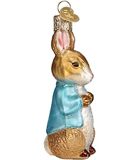 Old World Christmas Peter Rabbit Glass Ornament