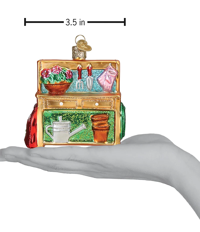 Old World Christmas Potting Bench Ornament