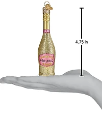 Old World Christmas Prosecco Bottle Ornament
