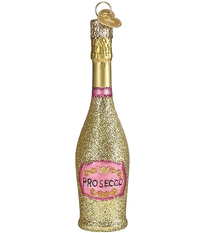 Old World Christmas Prosecco Bottle Ornament