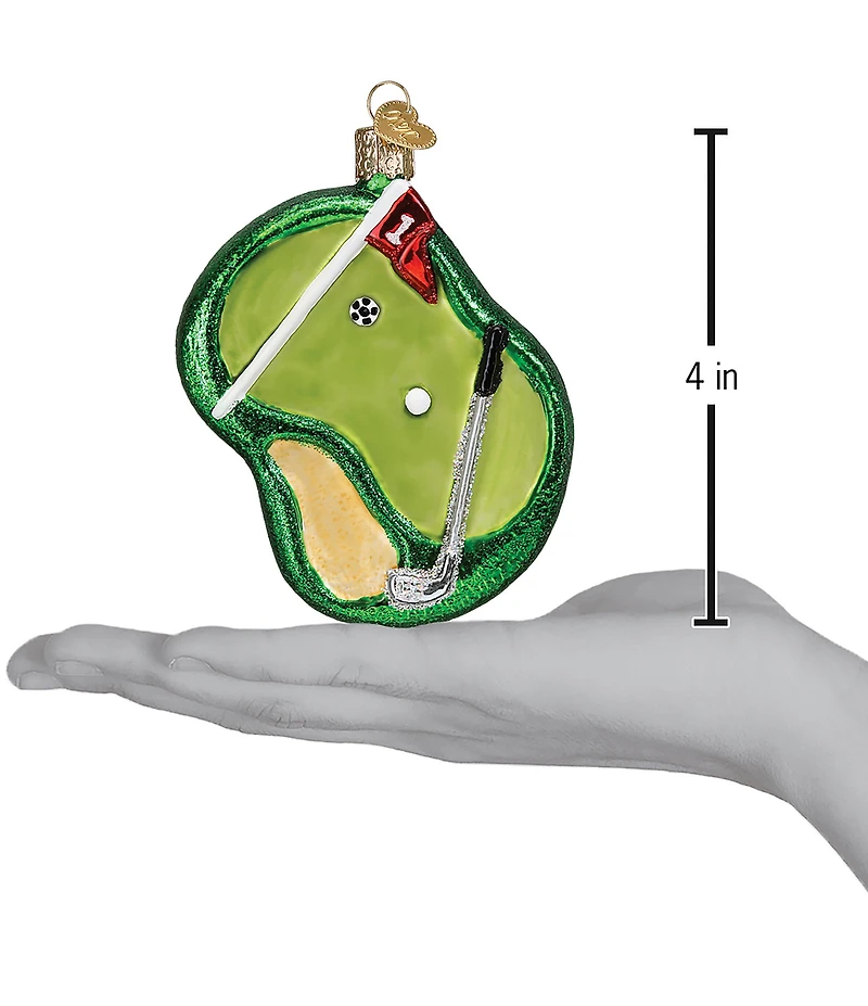Old World Christmas Putting Green Ornament