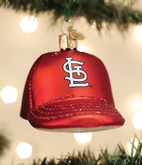 Old World Christmas St. Louis Cardinals Baseball Cap Glass Ornament