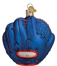 Old World Christmas Texas Rangers Baseball Mitt Ornament