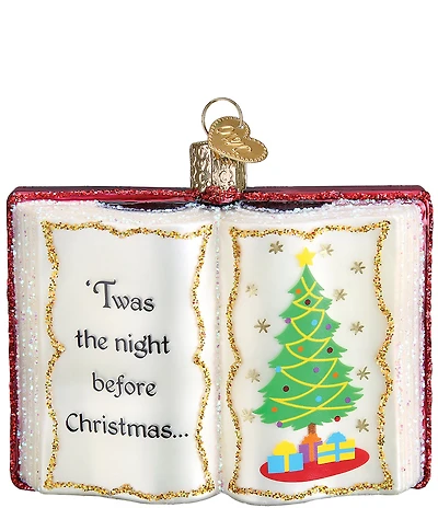 Old World Christmas The Night Before Christmas Ornament Glass Ornament