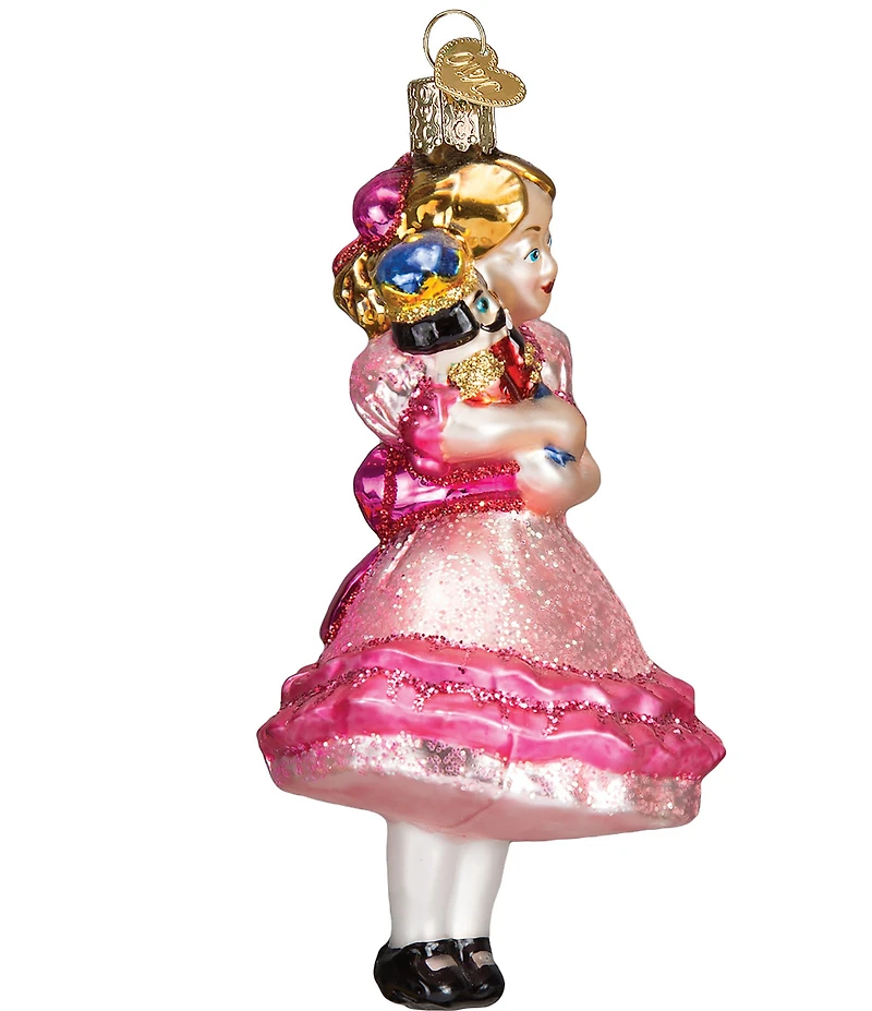 Old World Christmas The Nutcracker Suite Clara Glass Ornament