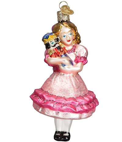 Old World Christmas The Nutcracker Suite Clara Glass Ornament