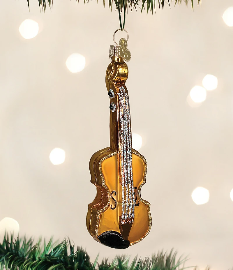 Old World Christmas Violin Ornament