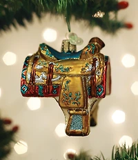 Old World Christmas Western Saddle Ornament