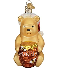 Old World Christmas Winnie The Pooh Glass Ornament