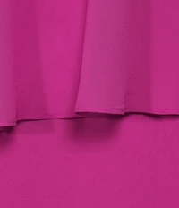 Oleg Cassini Plus Size Cold Shoulder 3/4 Sleeve Tiered Sheath Dress