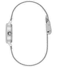 Olivia Burton Mini Quartz Analog Stainless Steel Mesh Bracelet Watch