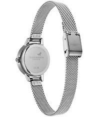 Olivia Burton Mini Quartz Analog Stainless Steel Mesh Bracelet Watch