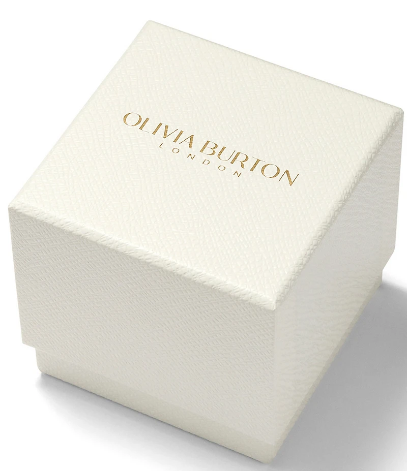 Olivia Burton Mini Quartz Analog Stainless Steel Mesh Bracelet Watch